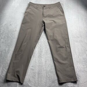 Lululemon Pants Adult 30 Brown ABC Classic Fit 5 Pocket Pant Mens 34x27